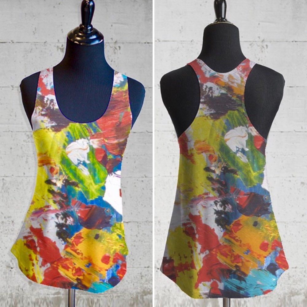 Racerback Tank Top – Rare VIDA × Noora Elkoussy Collaboration